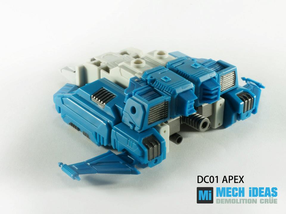 MECH iDEAS Demolition Crue DC-01 Apex and DC-02 Geminus More